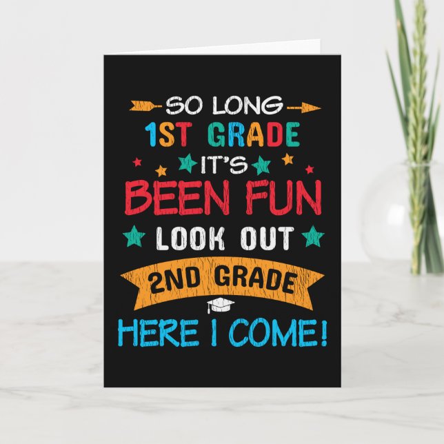 Se upp andra Klass här i Kom Back to school Kids Kort (Framsida)