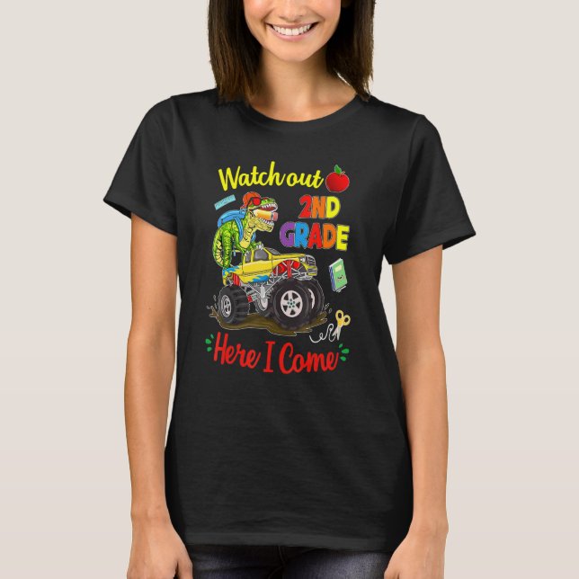 Se upp andra Klass här i Kom Dinosaurus Monster T Shirt (Framsida)