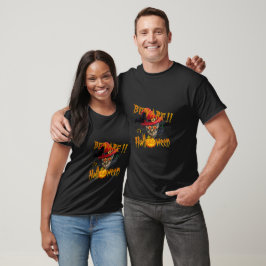 Se upp, det är Halloween kuslig häxig dödskalle T Shirt