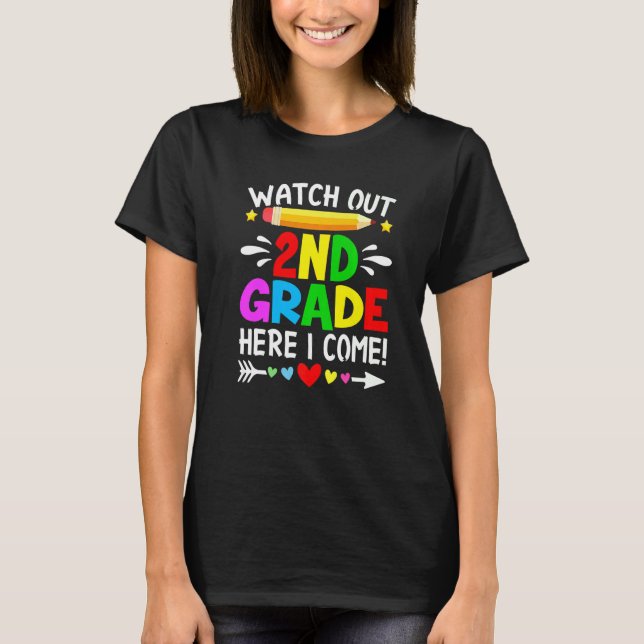 Se upp för andra Klass-Studenter-läraren här i Kom T Shirt (Framsida)