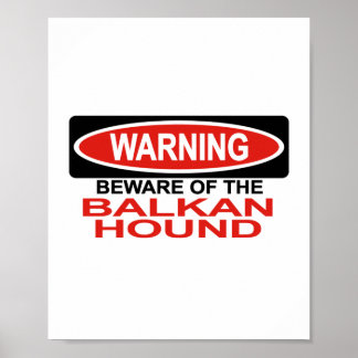 Se upp för Balkan Hound Poster