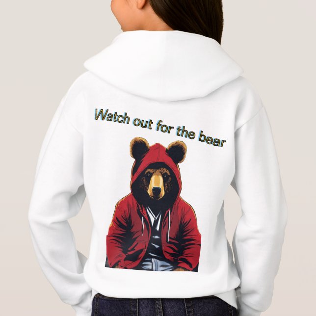 Se upp för björnen t shirt (Baksida)