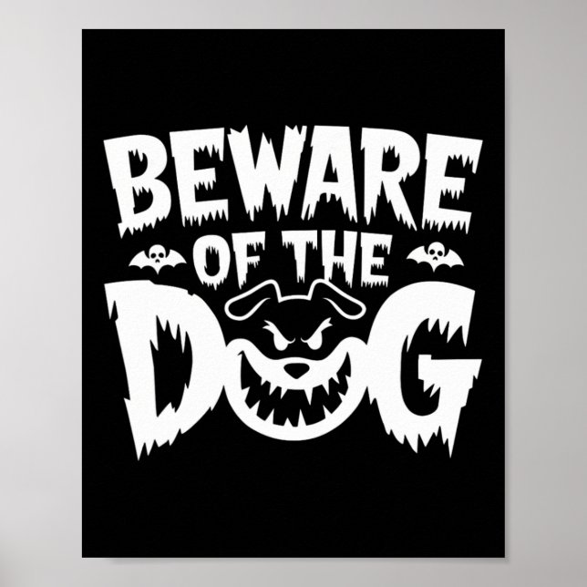 Se upp för de För manar Hund Poster (Framsidan)