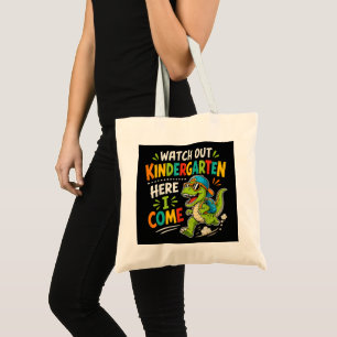 Se upp för förskolan jag kommer Dino Tygkasse