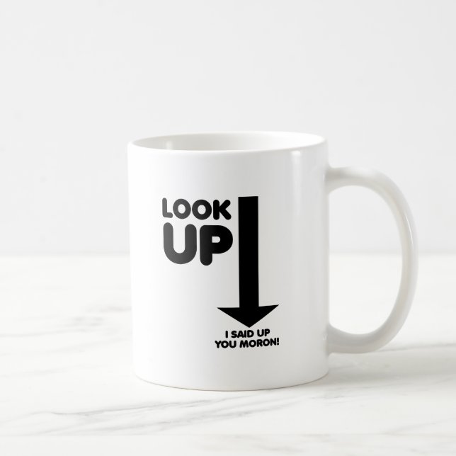 Se upp för Funny Mug Kaffemugg (Höger)