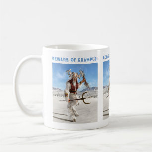 Se upp för Krampus! Kaffemugg