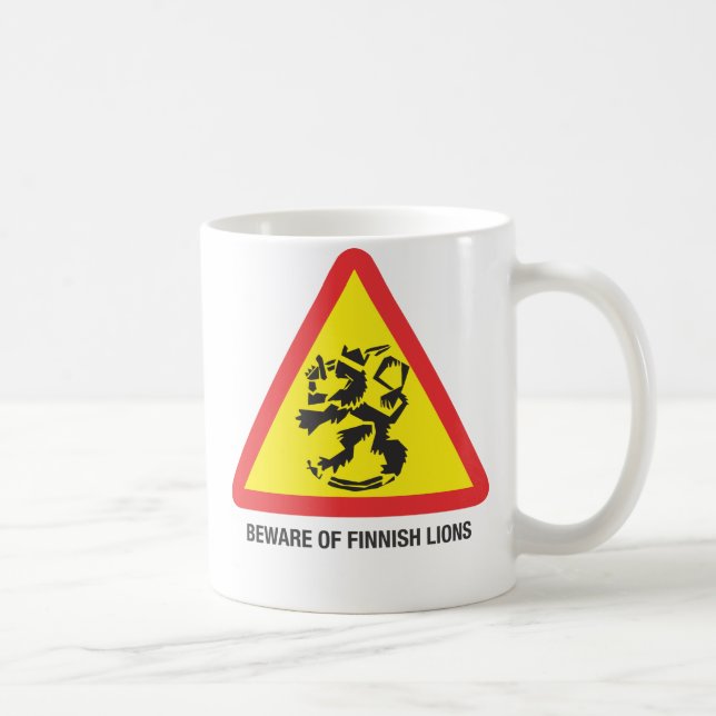 Se upp för Lejon Mugg (Höger)
