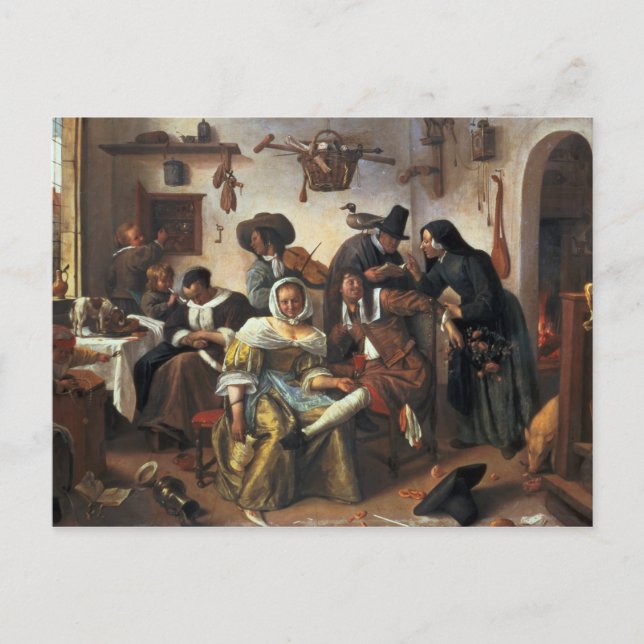 Se upp för Luxury, 1663 Vykort (Framsida)