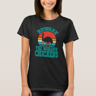 Se upp för Mohawk-kycklingar Cool Kasuar T Shirt