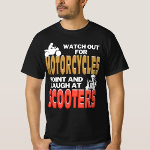 Se upp för motorcyklar... Skratta på skottar T Shirt