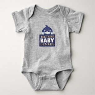 Se upp för Teething Baby Shark T Shirt
