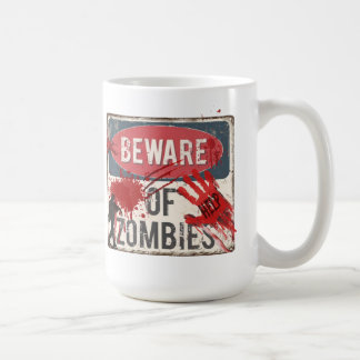 Se upp för zombies 15oz mugg keramik