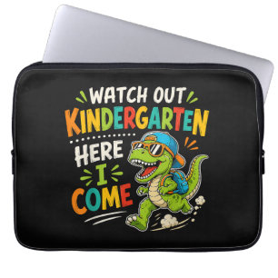 Se upp förskola här kommer jag Dino Laptop Fodral