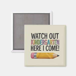 Se upp förskolor här kommer jag tillbaka till skol magnet