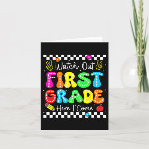 Se upp första Klass här i Kom Back to school B Kort