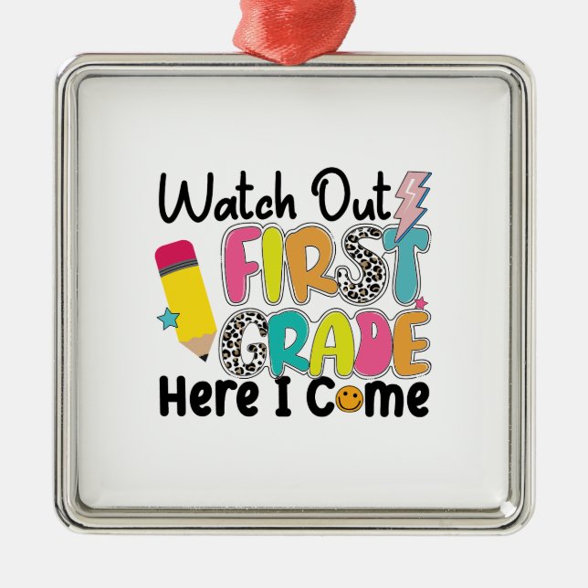 Se upp första Klassen här i Komen Julgransprydnad Metall (Framsidan)