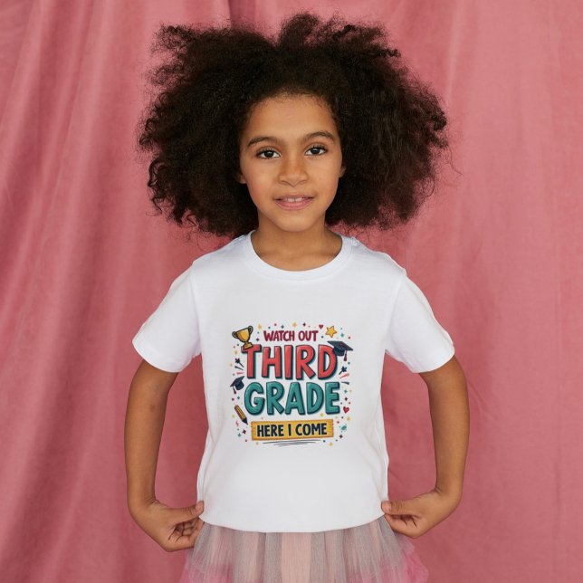 Se upp från tredje Klass - Roligt tillbaka till sk T Shirt (Skapare uppladdad)