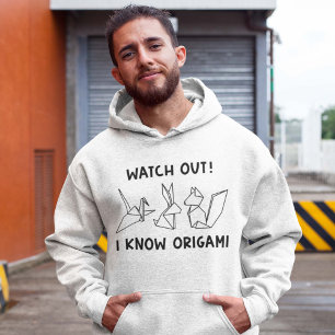 Se upp i Origami Hoodie