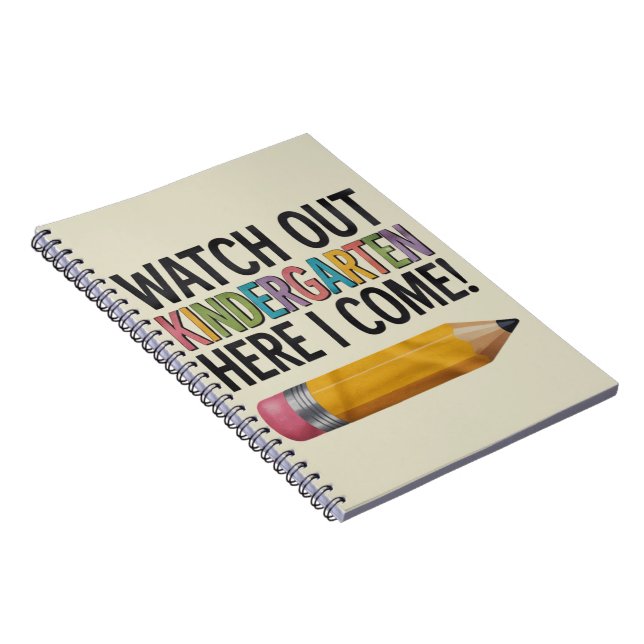 Se upp Kindergarten här i Kom Back to school Anteckningsbok (Högra Sidan)