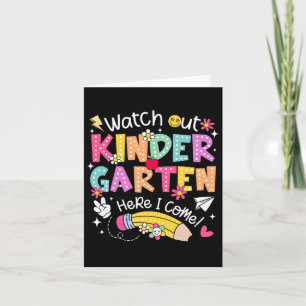 Se upp Kindergarten här i Kom Back to school Kort