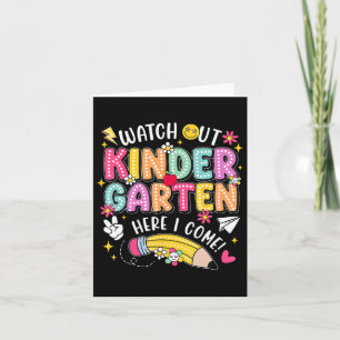 Se upp Kindergarten här i Kom Back to school Kort