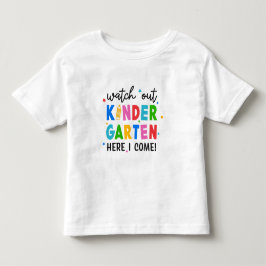 Se upp Kindergarten här i kom Cute T Shirt