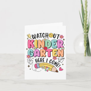 Se upp Kindergarten här i Kom första dagen bak Kort
