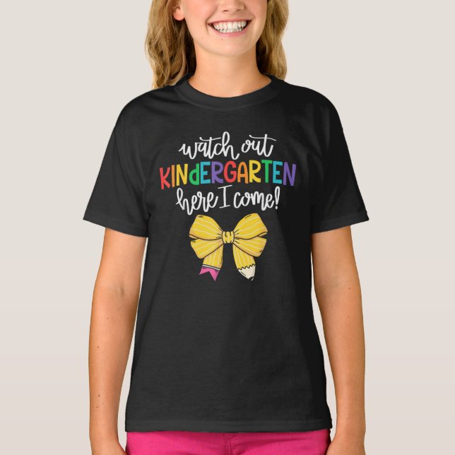 Se upp Kindergarten här i Kom Kinder T Shirt (Framsida)