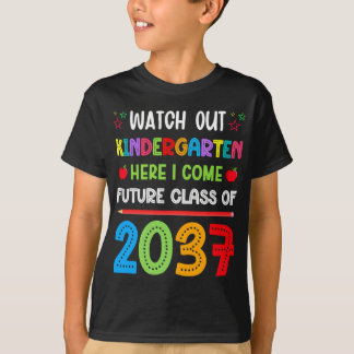 Se upp Kindergarten här i Kom klass 2037 T Shirt