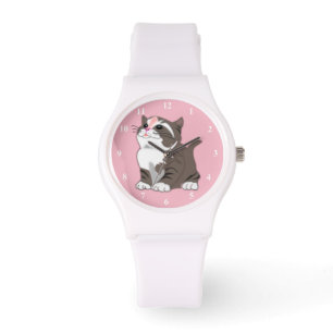 Se upp med Baby Kitten Armbandsur