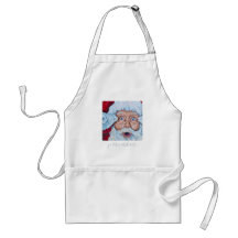 Se upp! Santa apron