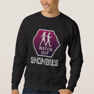 Se upp Smombies Lång Ärmad Tröja