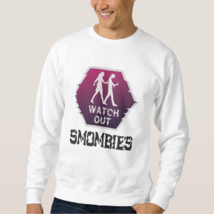 Se upp Smombies Lång Ärmad Tröja