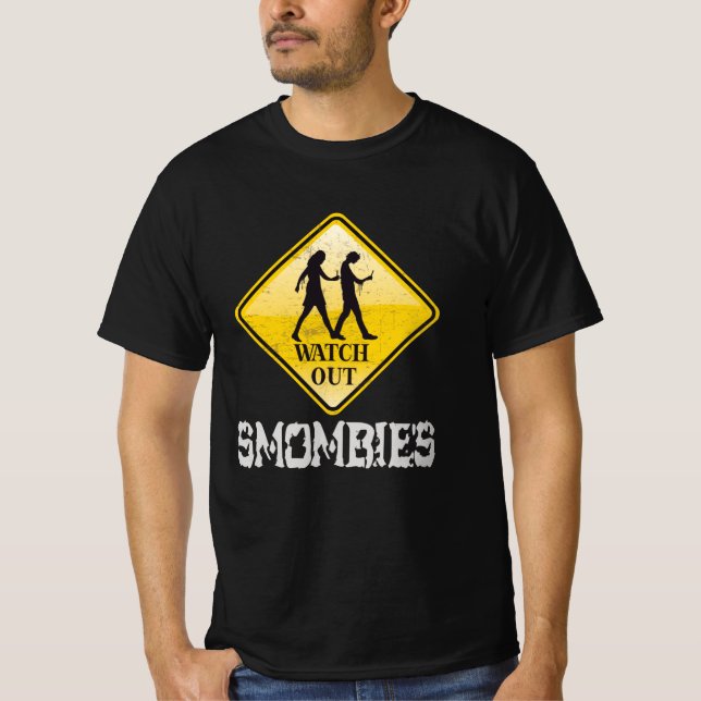 Se upp Smombies T Shirt (Framsida)