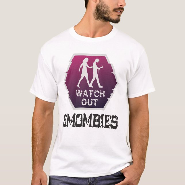 Se upp Smombies T Shirt (Framsida)
