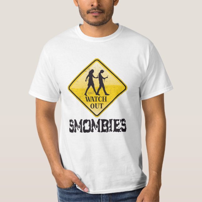 Se upp Smombies T Shirt (Framsida)