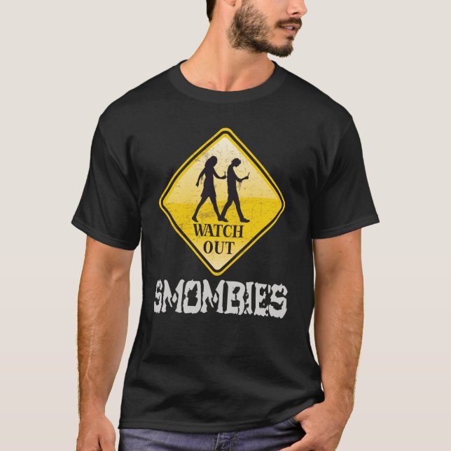 Se upp Smombies T Shirt (Framsida)