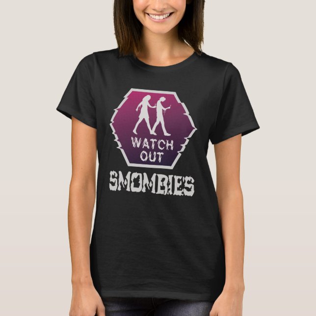 Se upp Smombies T Shirt (Framsida)
