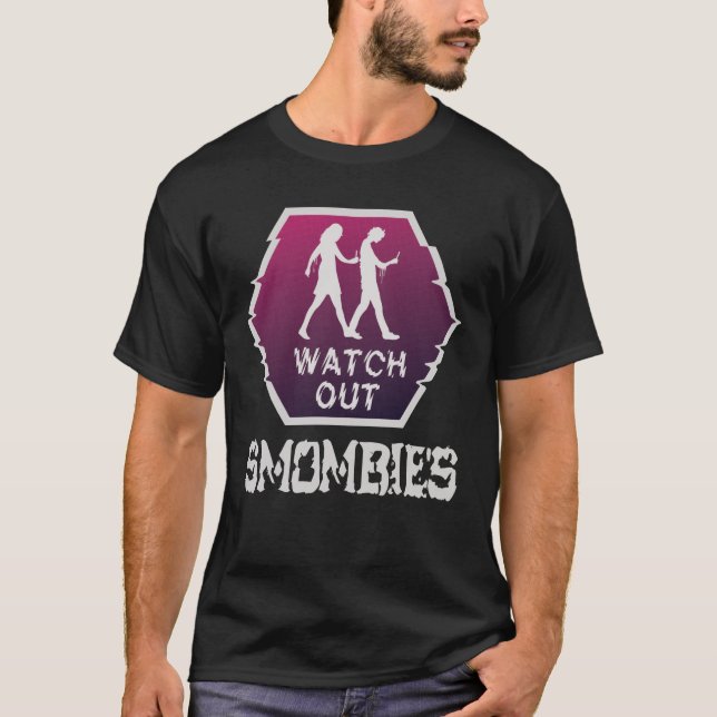 Se upp Smombies T Shirt (Framsida)