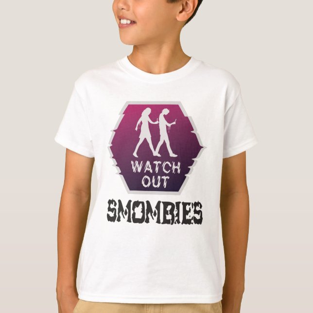 Se upp Smombies T Shirt (Framsida)