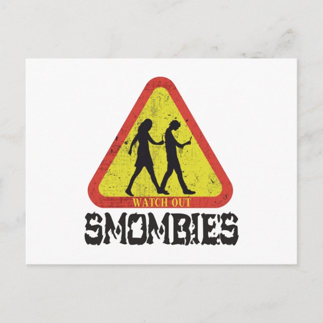 Se upp Smombies Vykort (Framsida)