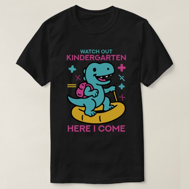 Se ut Kindergarten T Shirt (Design framsida)