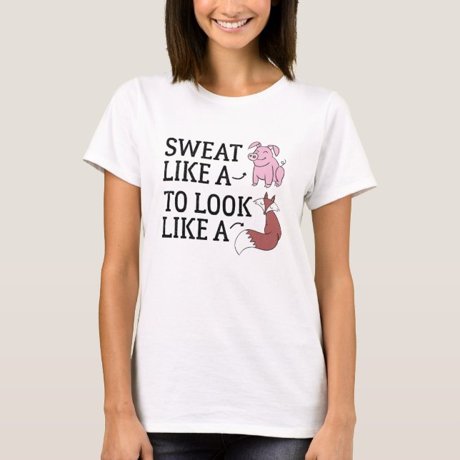 Se ut som en räv t shirt (Framsida)