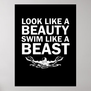 Se ut som en Simma som en Beast Poster