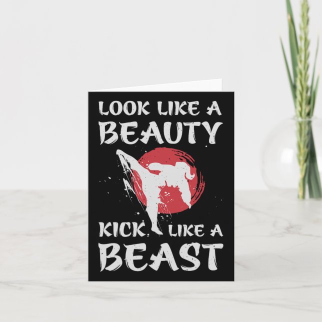 Se ut som en skönhet som en Beast... Kort (Framsida)