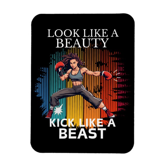 Se ut som en skönhet som en Beast Magnet (Vertikal)