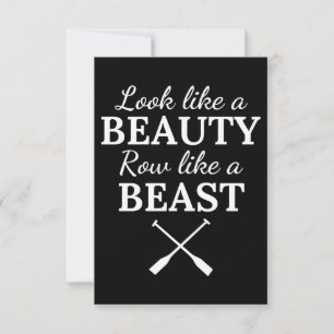 Se ut som en skönhetskorv som en beast. kort