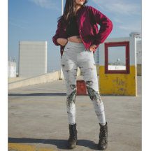 Se ut som en Träd Birch Wood Leggings