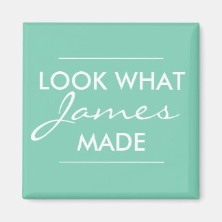 Se vad ditt barn har gjort.. magnet