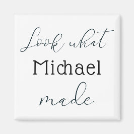 Se vad jag gjorde Personlig Magnet